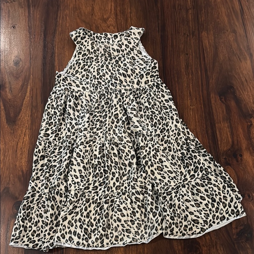 Sage&Lily Size 5 Leopard Print Kids Dress